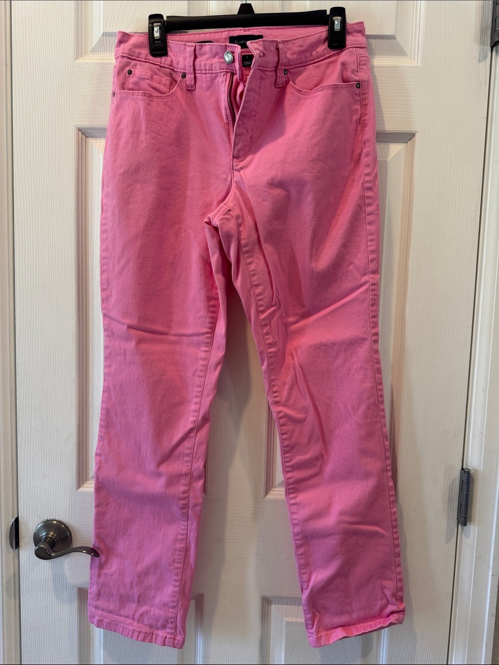 Charter Club Pink Straight Leg Jeans
